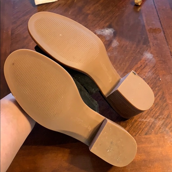 Black Heeled Mules - Picture 2 of 5